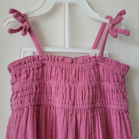 Old Navy Floral Dress and Smocked Playsuit Bundle Baby Girl 18-24 Months - Picture 10 of 15